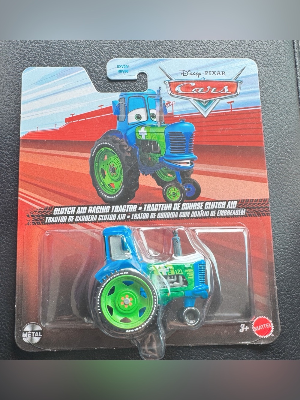 Disney Pixar Cars Clutch Aid Racing Tractor - Blue & Green